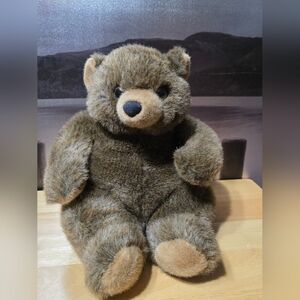 Plush Brown Teddy Bear A&A Vintage